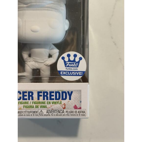 Funko Pop! Soccer Freddy #203 Funko Shop Exclusive DIY New #3 - Picture 2 of 7